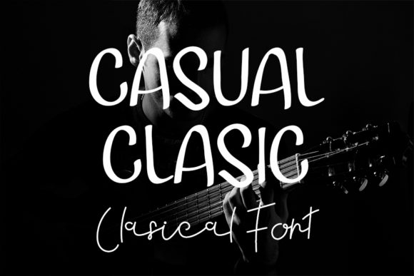 Casual Clasic Font for Editorial Design and Content Layouts