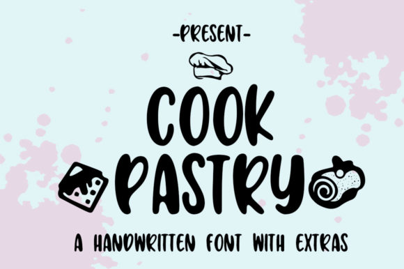 Cook Pastry Font: Sweet Handwritten Style for Branding