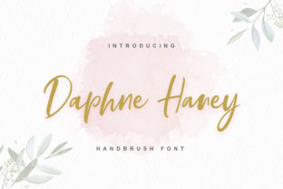 Daphne Haney Font: Natural Handwritten Style for Small Business Branding