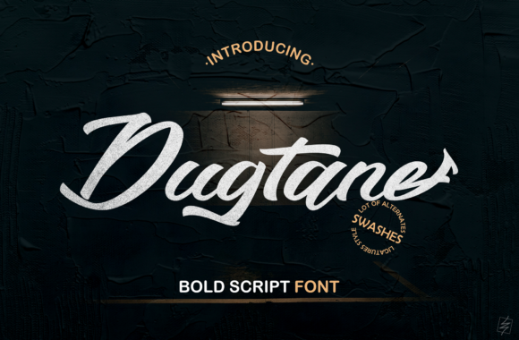 Dugtane Font Review: Bold Handwritten Style for Campaigns