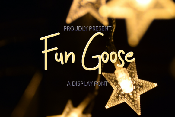 Fun Goose Font Review for Editorial Design