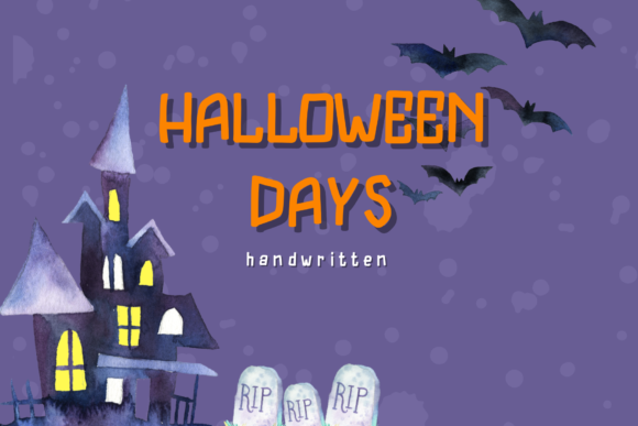 Halloween Days Font Review for Seasonal Campaigns