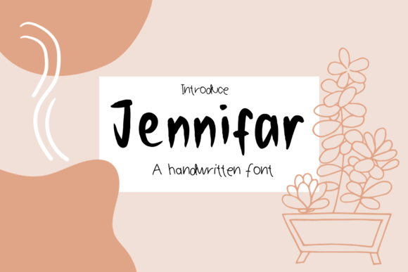 Jennifar Font Review: A Sweet Handwritten Typeface for Editorial Design