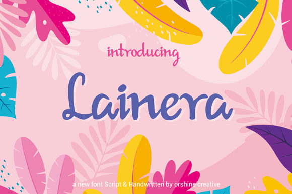 Lainera Font Review: A Classy Script Handwritten Typeface