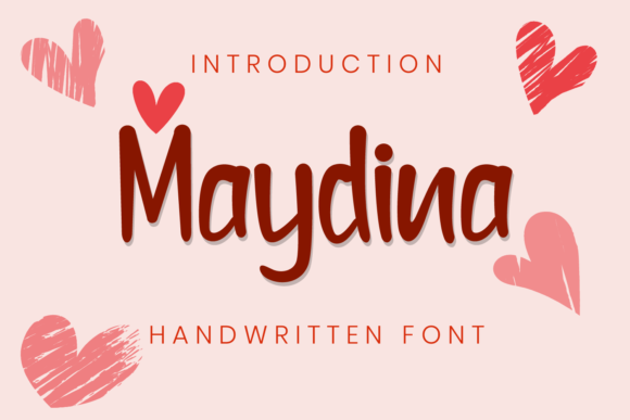 Maydina Font: Quirky Handwritten Style for Digital Campaigns