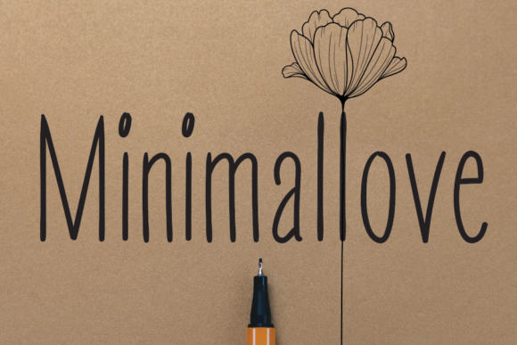 Minimallove: A Delicate Script Handwritten Font for Thoughtful Editorial Design
