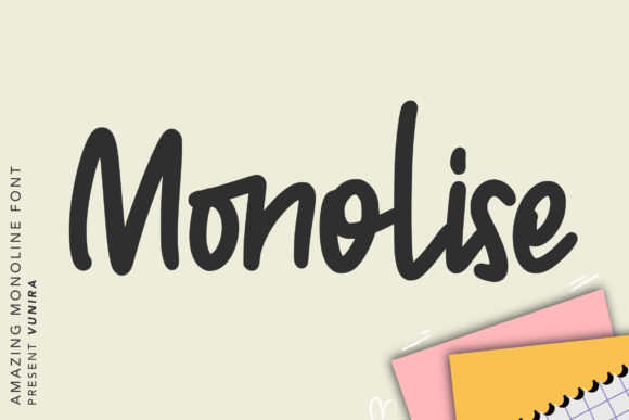 Monolise Font: Sweet Handwritten Style for Digital Marketing