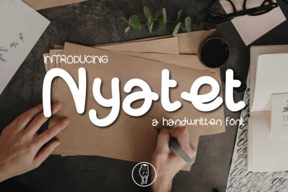 Nyatet: A Sweet Script Handwritten Font for Creative Designs