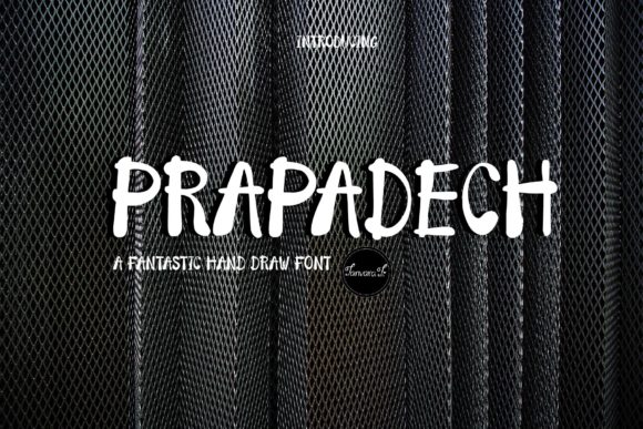 Prapadech Font: Quirky Handwritten Style for Makers