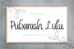 Pubarash Lulu Font for Authentic Web Branding