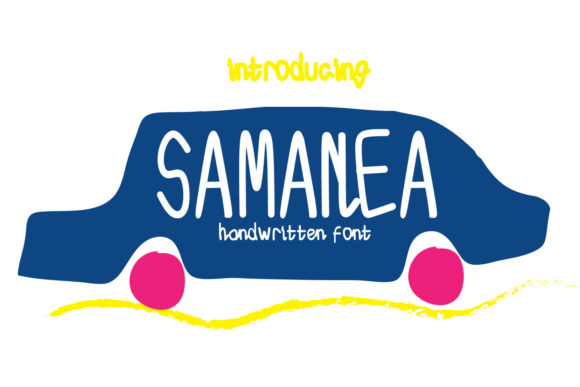 Samanea Font: Sweet Handwritten Style for Makers