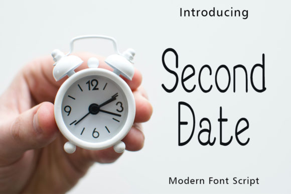 Second Date Font: A Web Designer’s Layout Test