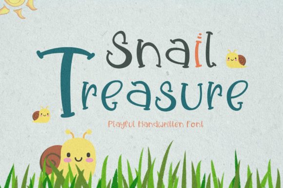 Snail Treasure Font Review for Editorial Design