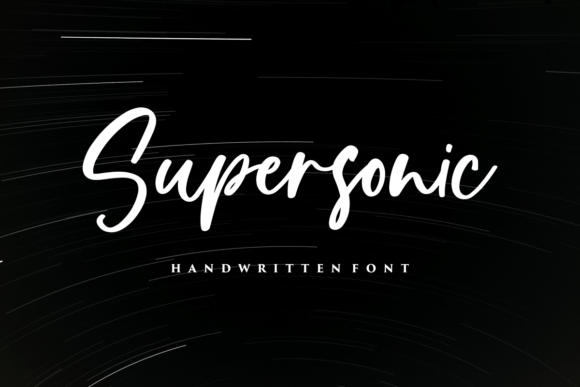 Supersonic Font: Elevate Small Business Branding