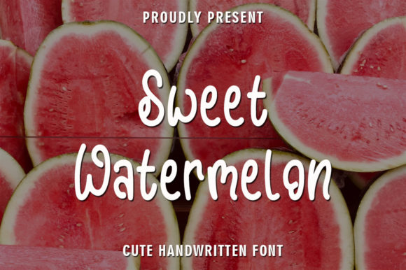 Sweet Watermelon Font Review for Friendly Brand Identity