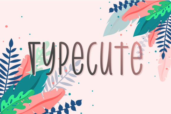 TypeCute: A Sweet Handwritten Font for Crafters and Makers