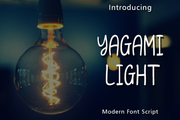 Yagami Light Font for Engaging Marketing Designs